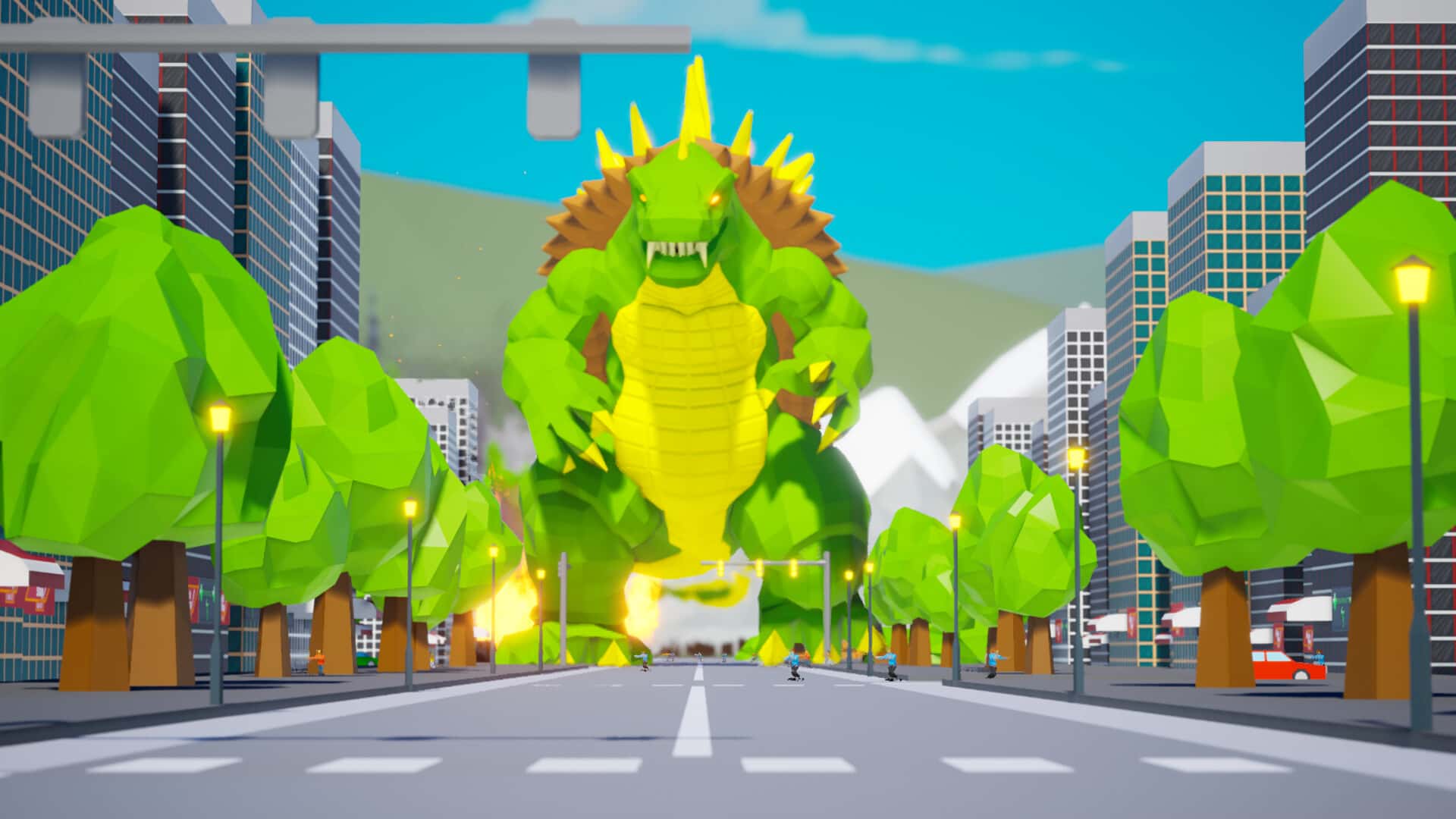 巨兽模拟器 Excidio The Kaiju Simulator 英文版插画